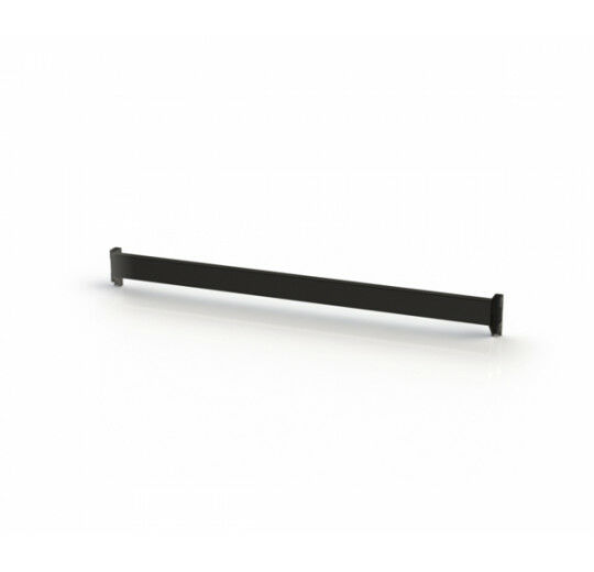 Vertik Hangrail For Accessories in Chic Black.    Length: 24", Max Weight Load : 88 Lbs.  Made of metal.  