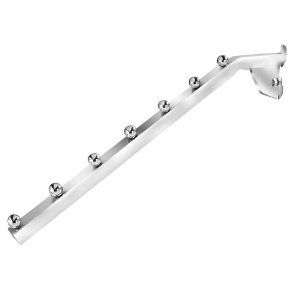 7 Ball Heavy Duty Square Waterfall Bracket. For use on heavy duty .125" thick recessed Wall Standards with  1" on 2" center slots.   