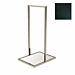 The 2-Way Display Rack measures 33.77'' wide X 27'' deep X 61.71'' high and features a reversible shelf base with options for Modern Maple/Espresso or Blakewood Black/Aspen White finishes.  