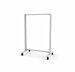Vertik 38″ Floor Stand Base Unit in Pure White.  Setting Dimensions: 38" W x 56" H.   For use with all Vertik accessories.  