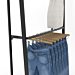 Aspect 48" x 11" Hangrail adds hanging apparel to the Aspect 48" Wide Merchandisers.    Dimensions: 45-1/4 in. W x 11-31/64 in. L x 1 in. H. Made from 1" square tubing.  