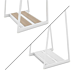 Aspect 24" Floor Merchandiser for Hanging Apparel - Kit 1 Base view