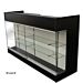 Black Ledgetop Counter With Showcase Front 