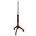 Cambridge Tripod Base for Dress Forms feature a 16" Wide Tripod Base with an 43" Overall Height. Available in: Mahogany  