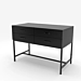 Black with Black Cabinet Superior Display Storage Cabinet 