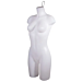 Hanging Female Torso Form without arms has wire loop fastened to back of neck to conveniently hang from any costumer, rack arm or faceout on the wall. A 7/8" flange is on bottom so a base with a 7/8" upright can be used. 
