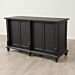 Black Island Counter is an attractive and practical piece of furniture for any retail, cash wrap or decor space. Crafted with composite wood and finished in a stunning color, this counter features two spacious storage drawers plus two adjustable shelves. 