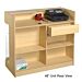 Maple Ledgetop Counter With Showcase Front 