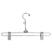 12" Steel Skirt & Pants Hanger with Pant Clips With Loop