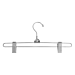 12" Steel Skirt & Pants Hanger with Pant Clips No loop