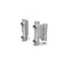 Vertik - Side Sign/Mirror Clamp Set (L&R) | Pure White.  Maximum Sign Width: 23 3/4 and Maximum Sign Thickness: 3/16".  