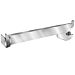 Chrome 12" Bracket for Rectangular Tubing Hangrail. For use with heavy duty surface mount or recessed .125" thick standards with 1" slots on 2" centers. Use with 1/2' x 1 1/2" Rectangular Tubing. 