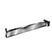 12" Rectangular Tubing Straight Arm.  Available in black, chrome, satin chrome and raw steel.  