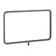 Sign Holder with fitting at bottom that accepts stems with 3/8