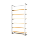  Alta Wall Unit with Six Shelves Retail Display Kit includes: 6- Large Maple Shelves, and 6 shelf bracket kits. Product Dimensions: 96