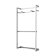 Alta Wall Unit with Two Faceouts & Hangrail Retail Display Kit.  Includes 2- 48