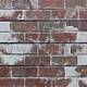 Midtown Old Painted Brick Slatwall Panel