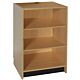 The flat top register stand is a must have for your checkout area.  Finished in a low-pressure laminate, this register stand is reliable and capable of housing your cash register, computer screen or tablet.  Use it alongside a showcase, or part of a modul