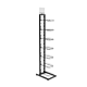 Single Sided 12-pocket metal cap floor display. Each pocket holds 8-10 caps for a total capacity of up to 120 caps.  Comes in a black powder coated finish. Dimensions: 12