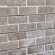Hampton Brick Textured Slatwall Panels measure 3/4''D x 2' Hx 8'L' with grooves spaced 6'' apart.  Textured slatwall panels come complete with paint matched aluminum groove inserts for added strength.  