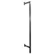 Raw Steel Outrigger Post