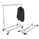 Chrome Heavy Duty Salesman’s Rack – Collapsible Garment Rack (Round Tubing)