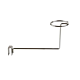 Chrome Rectangular Tubing 7 Cube Waterfall. Designed to work with all Slatwall, Gridwall, Slatstrips, Steel Outrigger and Wall Standard systems. Fits 1/2