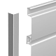 Steel Slatwall Trim