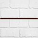 Alabaster White Brick Slatwall Panel 