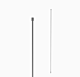 Single Glass Shelf Clamp | Tube Display Component