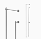 Single Glass Shelf Clamp | Tube Display Component