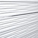 White Wave Textured Slatwall Panels measure 3/4''D x 2' Hx 8'L' with grooves spaced 6'' apart.  Textured slatwall panels come complete with paint matched aluminum groove inserts for added strength.  