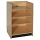 The well top register stand is a must have for your checkout area.  Finished in a low-pressure laminate, this register stand is reliable and capable of housing your cash register, computer screen or tablet.  Use it alongside a showcase, or part of a modul