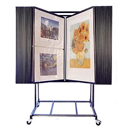 Fine Art Display Panels | Art Display Rack | Creative Store Solutions