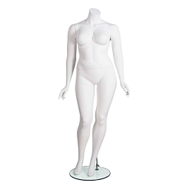 Female Headless Plus Size Mannequin MM-NANCYBW1S