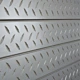 Diamond Plate decorative panels measure 3/4''D x 2' Hx 8'L' and are perfect for use in almost any location or application. 