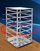 4-Way Spinning Jewelry Display
